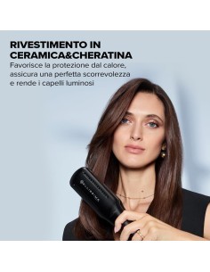 Bellissima Imetec AirSleek – Piastra Asciugacapelli 2 in 1