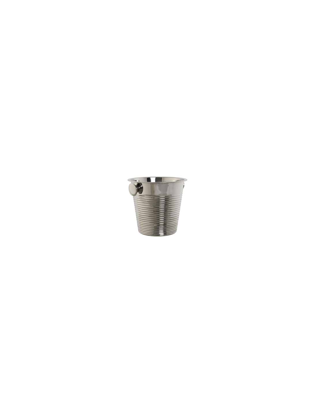 SECCHIELLO PORTABOTTIGLIE PC214614 INOX 24X24X22CM PLATINATO