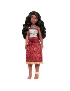 Disney Oceania 2 – Bambola Vaiana con Outfit Rimovibile e Capelli Ondulati