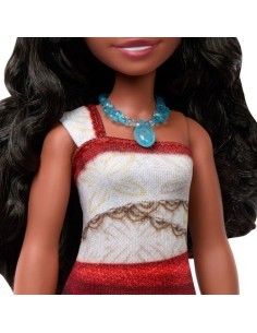 Disney Oceania 2 – Bambola Vaiana con Outfit Rimovibile e Capelli Ondulati