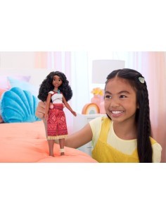 Disney Oceania 2 – Bambola Vaiana con Outfit Rimovibile e Capelli Ondulati