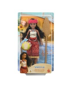 Disney Oceania 2 – Bambola Vaiana Cantante con Musica Multilingue e Accessori