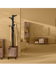 APPENDIABITI 173676 168CM BASE LEGNO su TreG Ingrosso