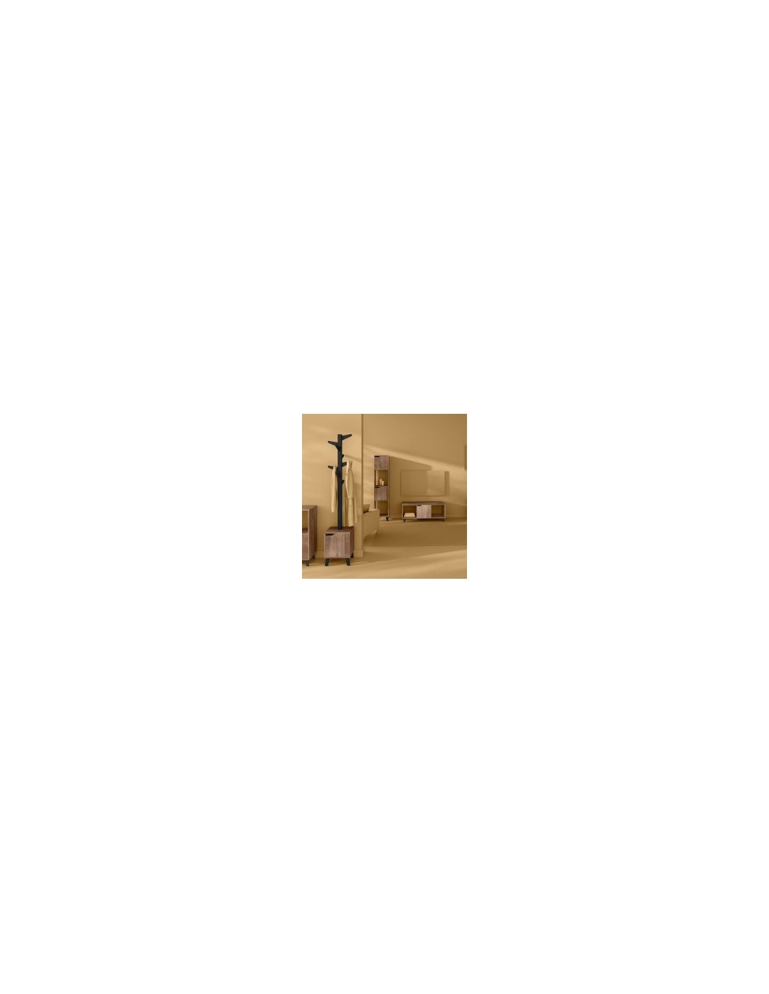 APPENDIABITI 173676 168CM BASE LEGNO su TreG Ingrosso