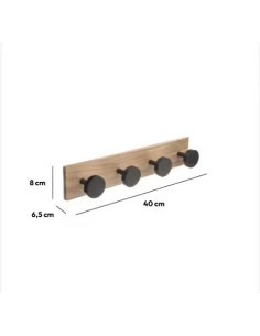 APPENDIABITI DA PARETE 151556A LEGNO su TreG Ingrosso