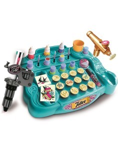 Clementoni Crazy Chic My Tattoo Lab gioco creativo bambine 6+ anni kit tatuaggi temporanei