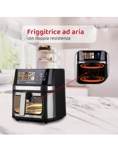 Melchioni Family Gaia Plus friggitrice ad aria 8L doppia resistenza 2200W