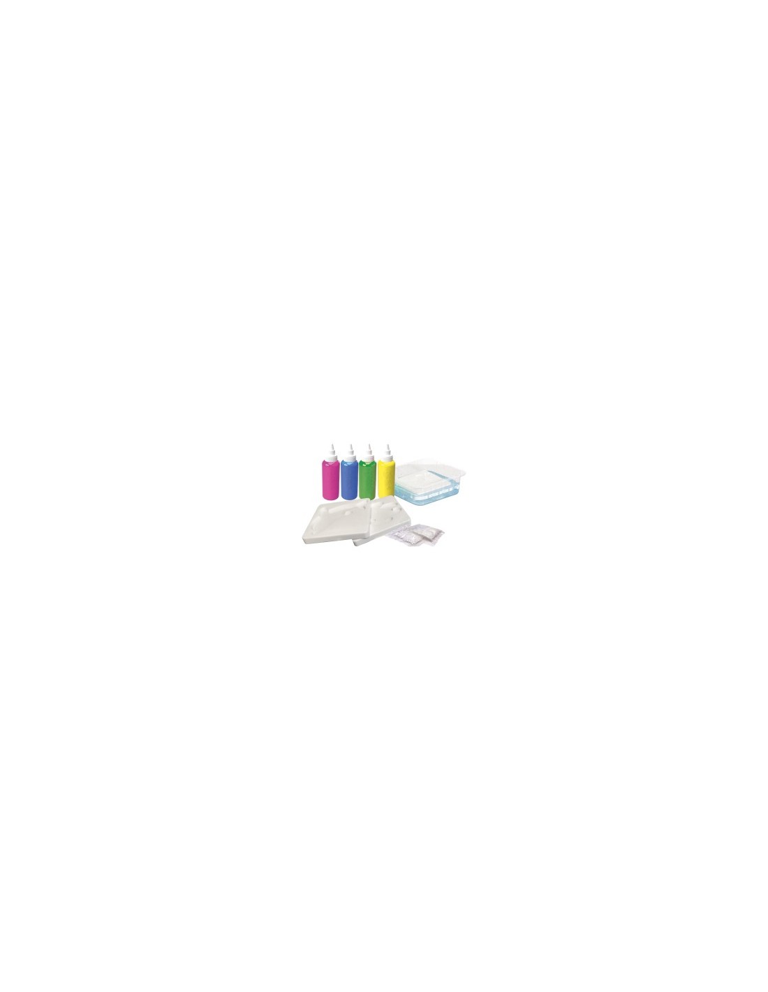 SIMBA, AQUA GELZ STARTER SET, 4 BOTTIGLIE GEL COLORATO 30 ML, 3 FORME, GIOCO CREATIVO 8+, 106322561
