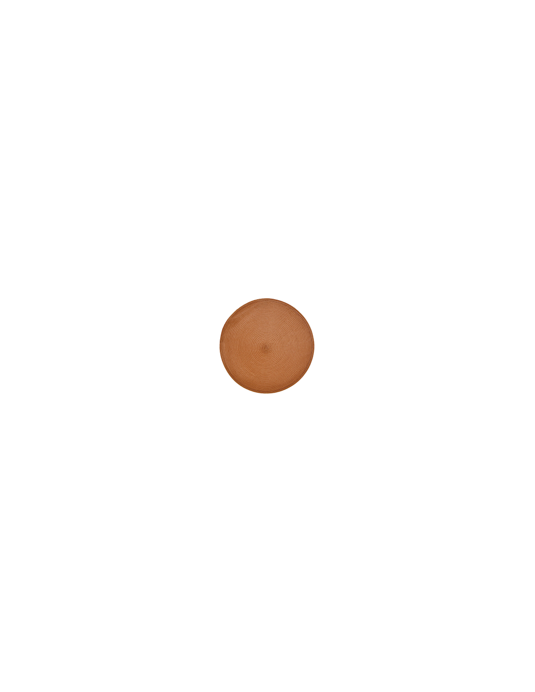 TOVAGLIETTA 108120B1 INTRECCIO 38CM TERRACOTTA