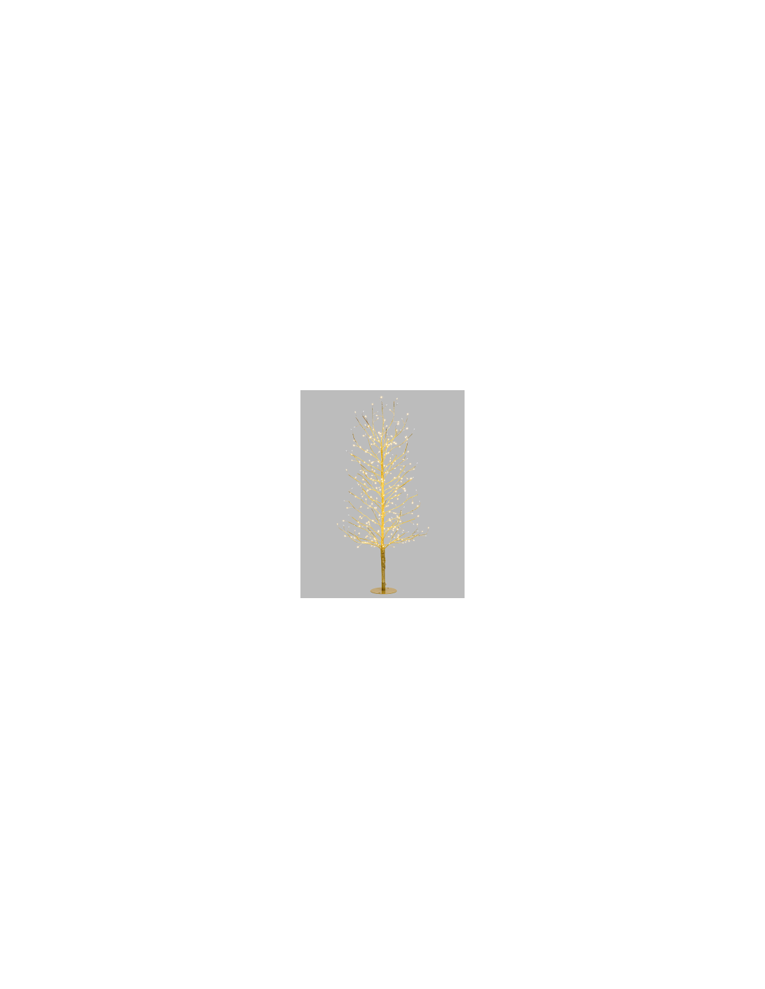 ALBERO 77829 RAMO TIGLIO 330MICROLED BIANCO CALDO 120CM
