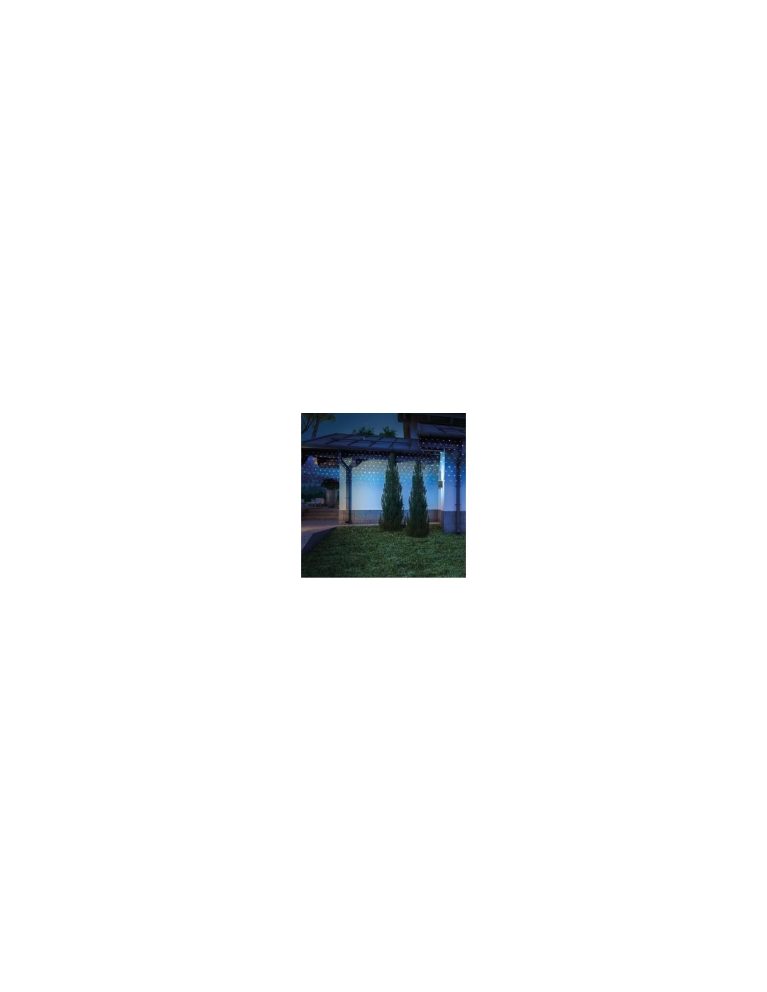 SERIE LUMINOSA 66298 TENDA 500LED BIANCO su TreG Ingrosso