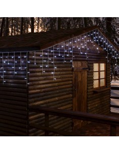 ICE LIGHT 480 LED BIANCO Ø5MM REFLEX, MEMORY CONTROLLER 8 GIOCHI DI...