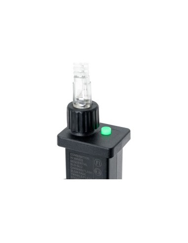 CATENA 20M NTL6 NASTRO MINICLUSTER Ø6CM 1000 MICROLED BIANCO CALDO ...