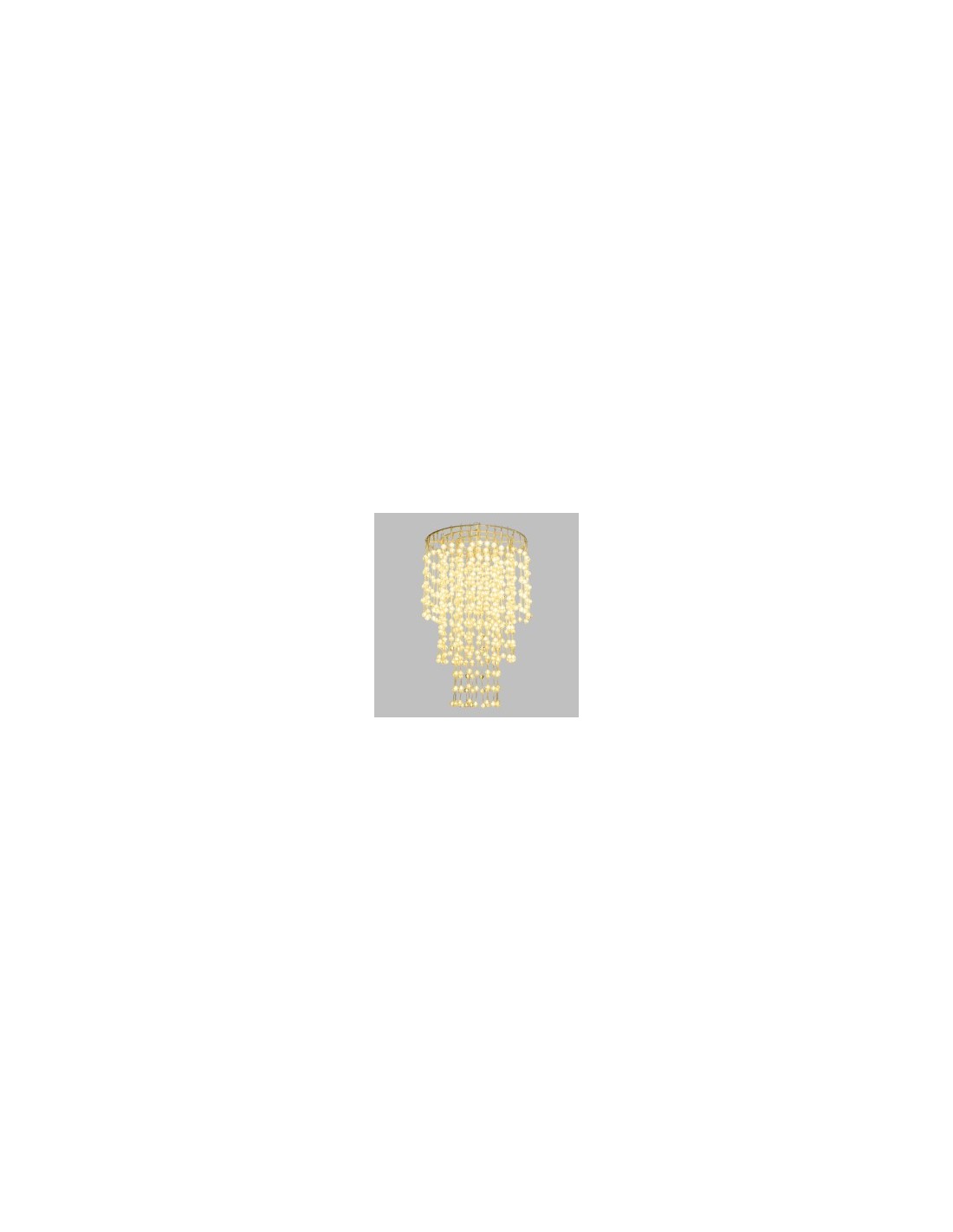 Lampadario di Natale CHANDELIER: La Magia di Natale con 574 LED per Atmosfere Incantevoli