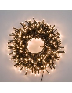 Catena di Natale 3000 LED Bianco Caldo - La Magia di Natale per la tua casa!