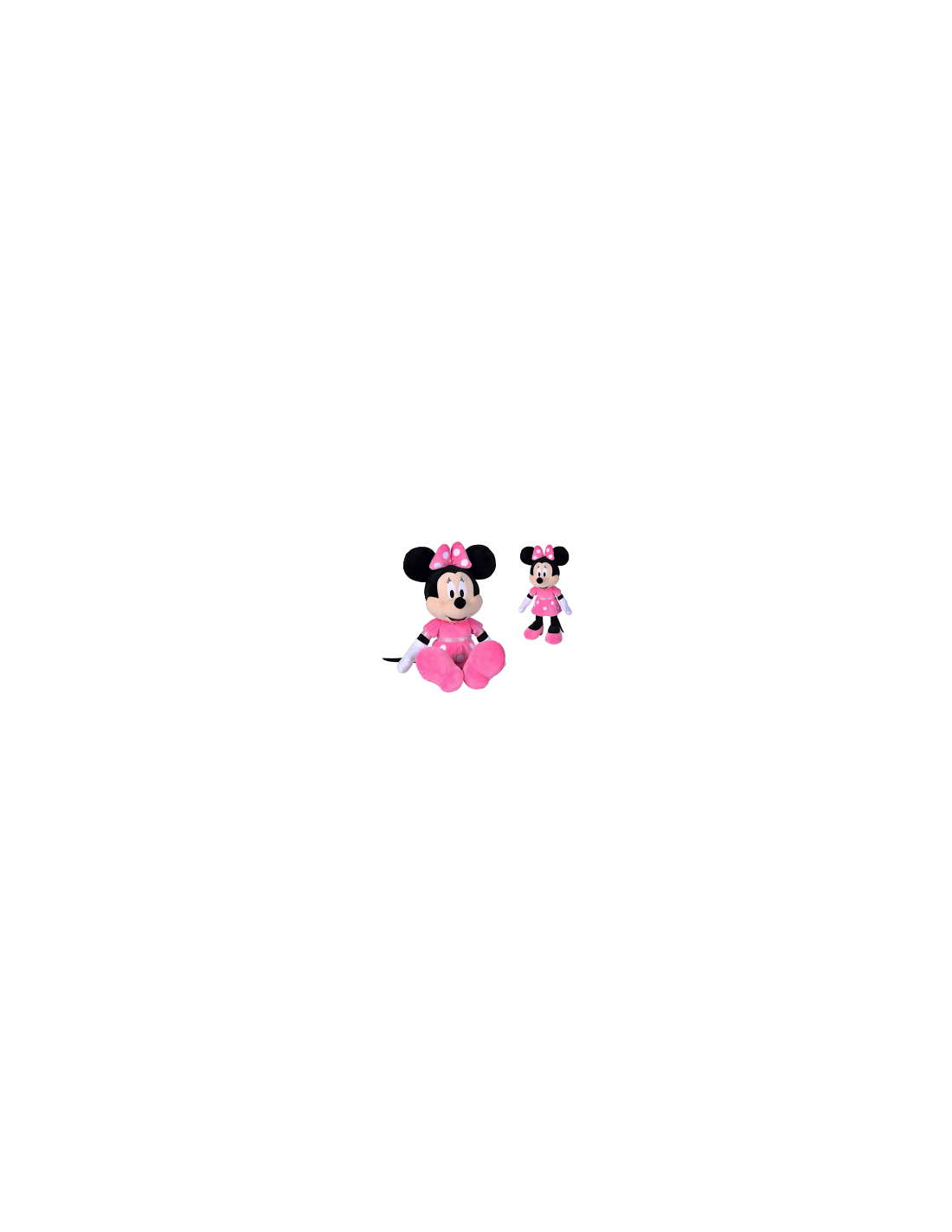 PELUCHE MINNIE  43CM DISNEY, MORBIDO, GIOCATTOLO, REGALO BAMBINI