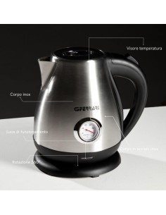 BOLLITORE G10096 1,7LT INOX su TreG Ingrosso