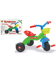 TRICICLO TOMBOLINO FUN COLORS, TRICICLO BIMBI