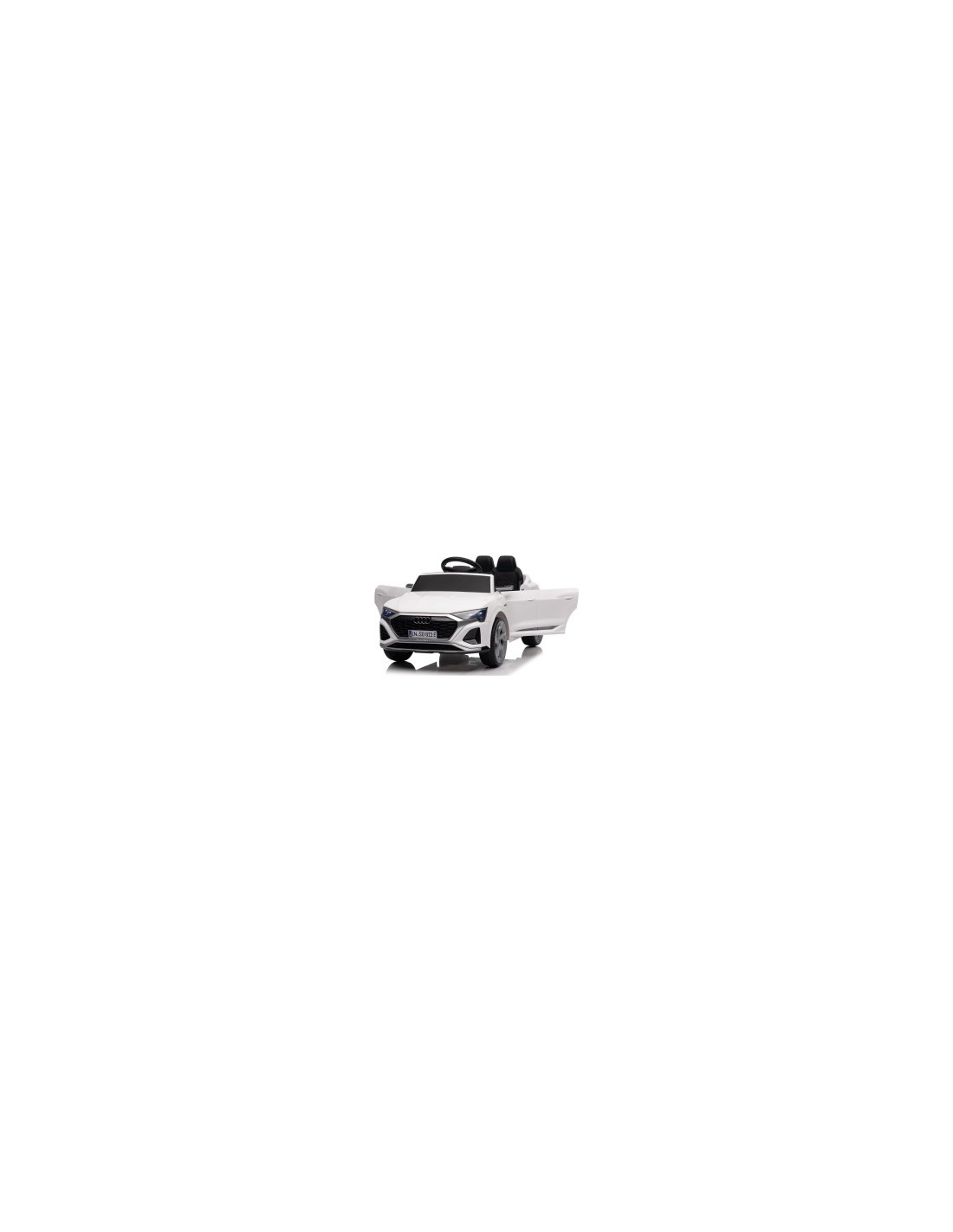 AUTO ELETTRICA CON TELECOMANDO GIOCO BAMBINI AUDI SQ8 12V BIANCA
