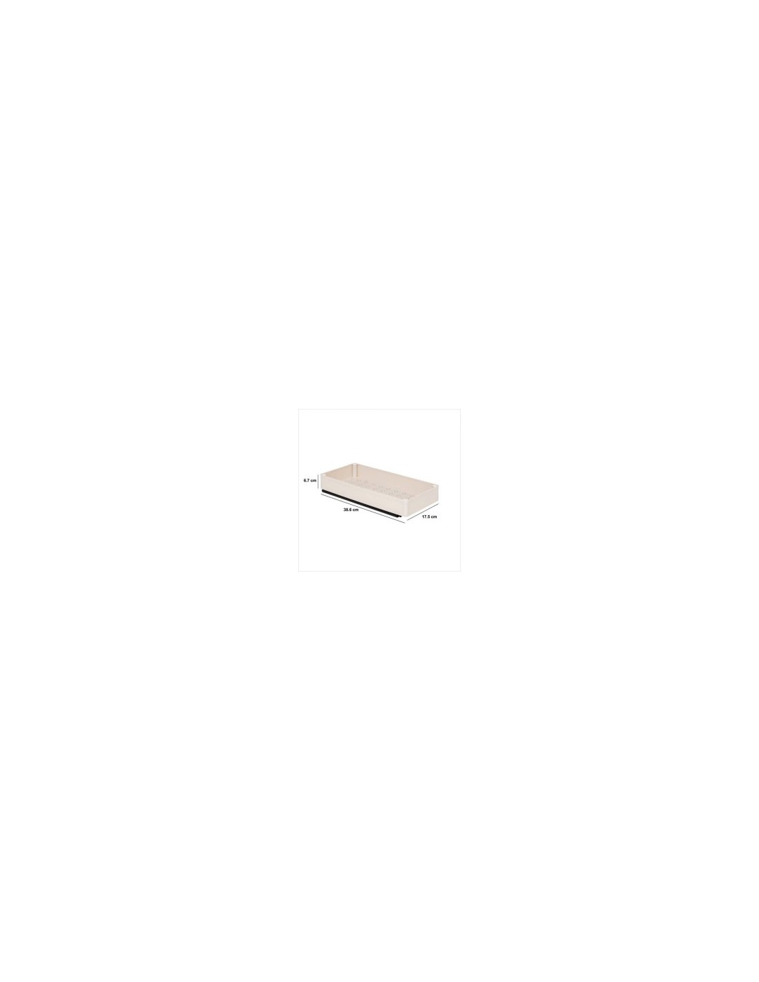 Organizer da Scrivania 38,6 cm Beige