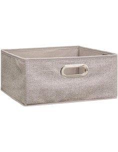 PORTAOGGETTI 138886G 31X15CM BEIGE su TreG Ingrosso