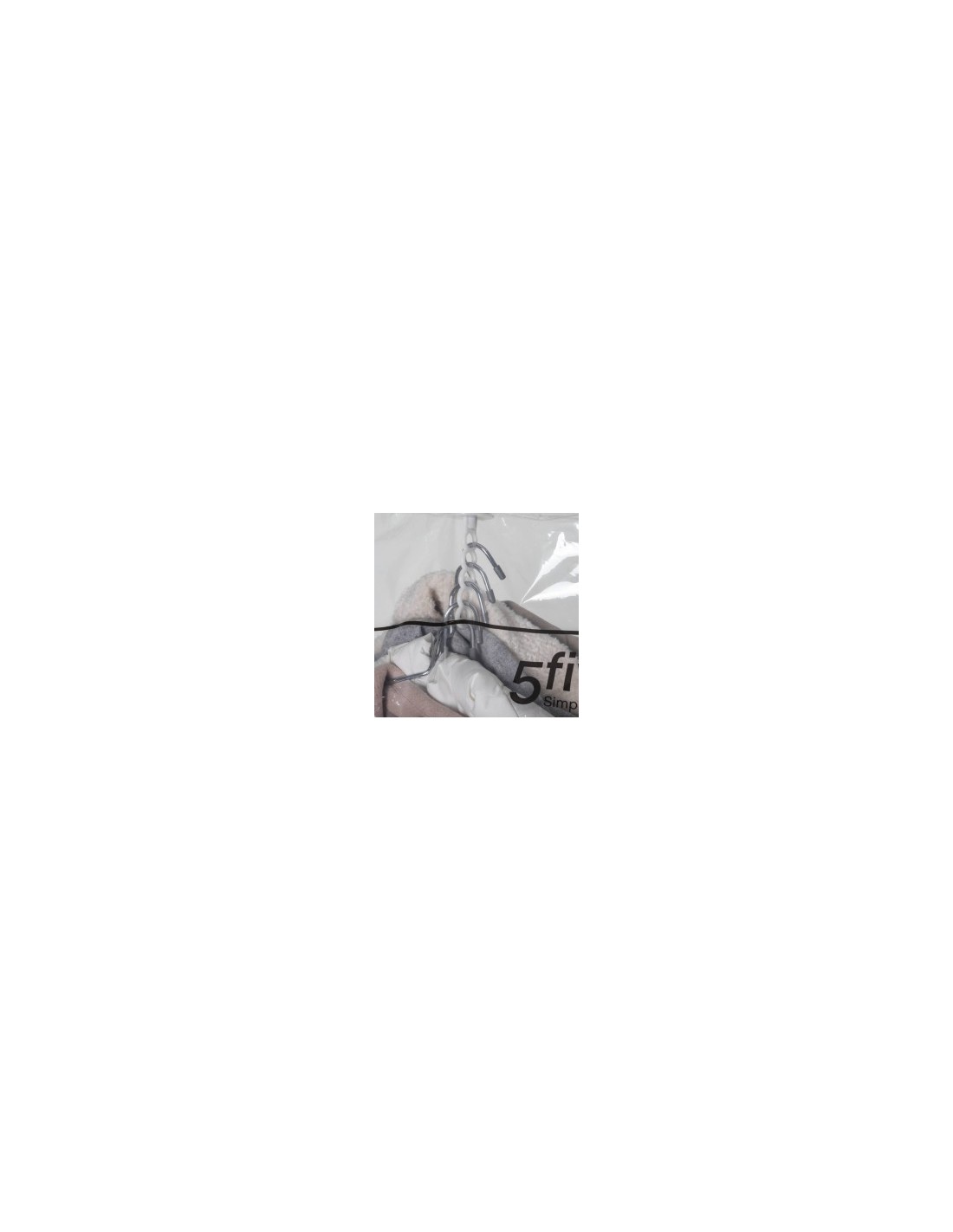 5five Sacco Compressore Air-Coat 160x70 cm – Trasparente