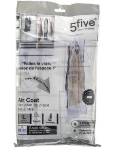 5five Sacco Compressore Air-Coat 160x70 cm – Trasparente
