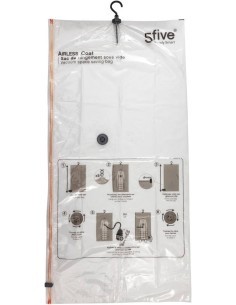 5five Sacco Compressore Air-Coat 160x70 cm – Trasparente