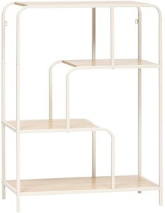 Consolle Curvilinea 5five a 4 Ripiani – Legno Chiaro
