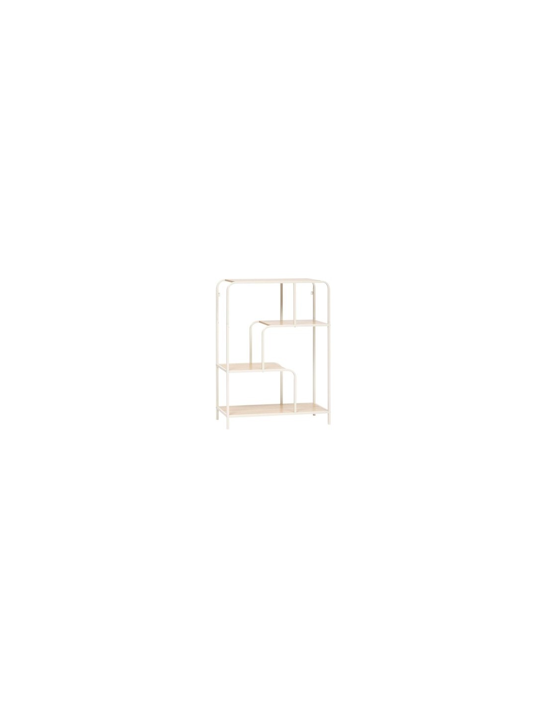 Consolle Curvilinea 5five a 4 Ripiani – Legno Chiaro