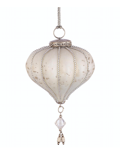 PENDENTE VETRO VALIANT 9,5CM BIANCO