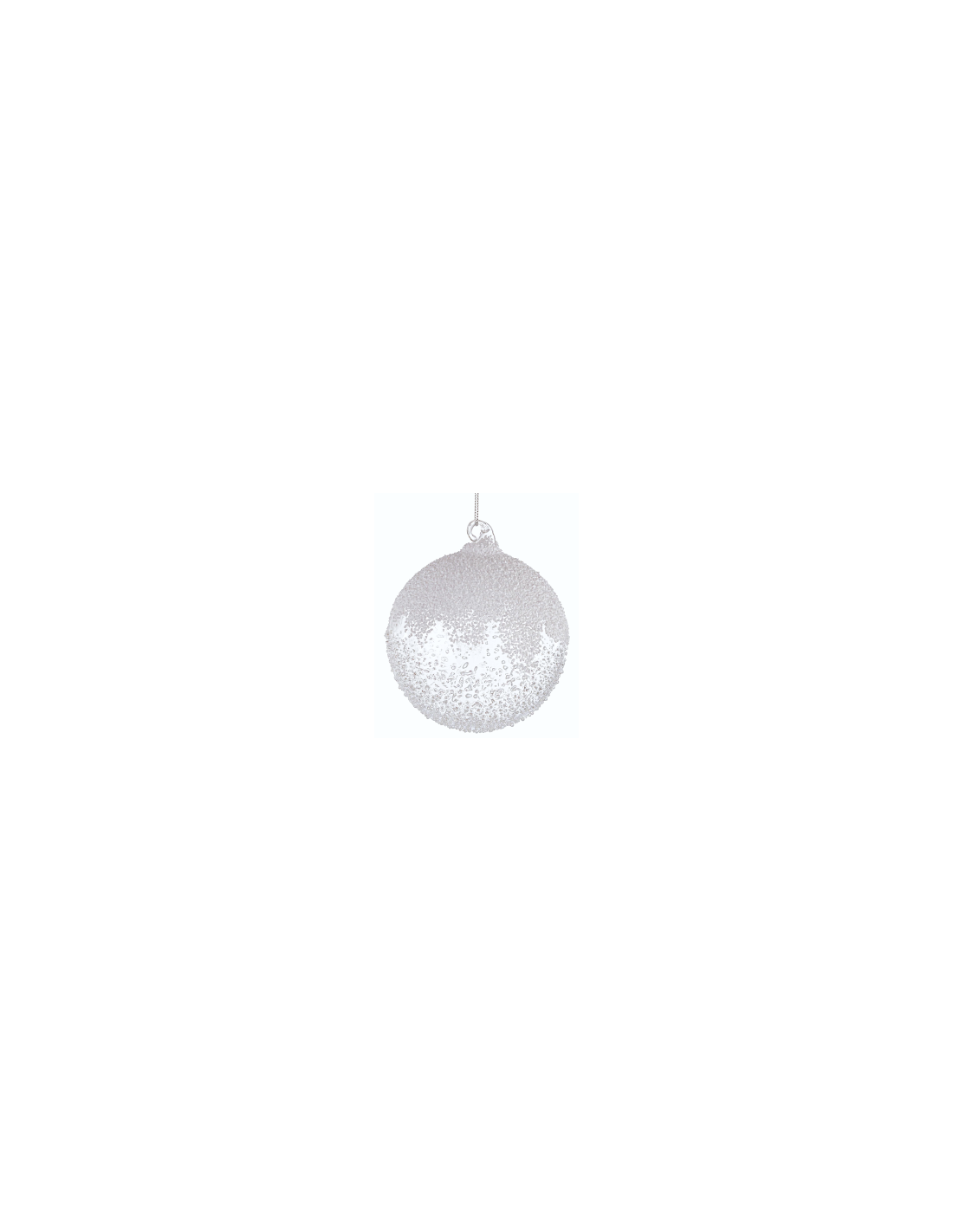 SFERA CHEERY 10CM VETRO TRASPARENTE