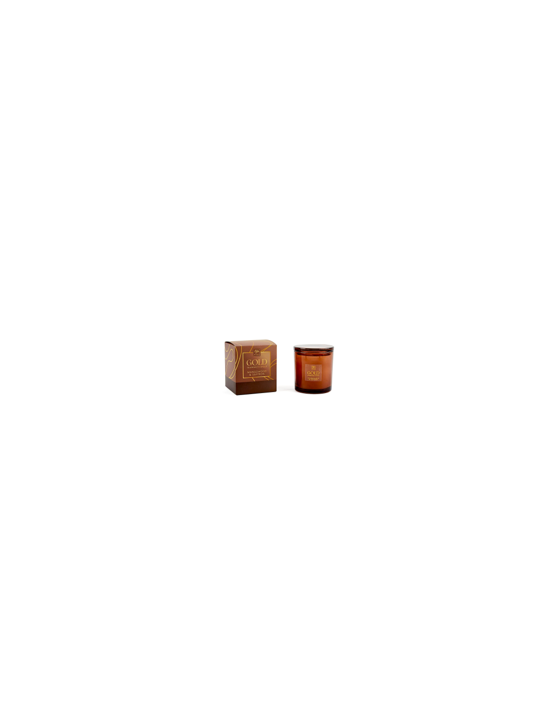 CANDELA PROFUMATA 29679 MANGOWOOD SAFFRON 330GR VETRO