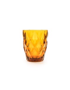 SET 6 BICCHIERI VETRO AMBRA 210ML