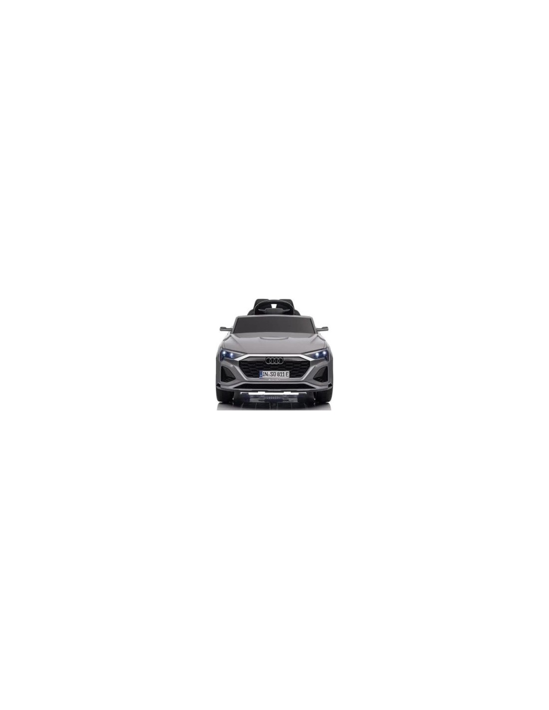 AUTO ELETTRICA CON TELECOMANDO, GIOCO BAMBINI AUDI SQ8 12V GRIGIA