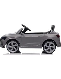 AUTO ELETTRICA CON TELECOMANDO, GIOCO BAMBINI AUDI SQ8 12V GRIGIA