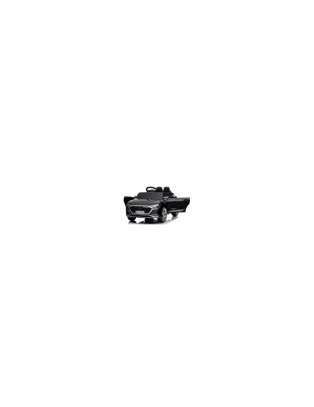 AUTO ELETTRICA CON TELECOMANDO, GIOCO BAMBINI AUDI SQ8 12V NERA