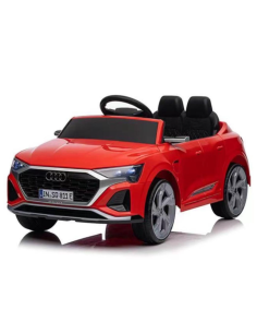 AUTO ELETTRICA CON TELECOMANDO, GIOCO BAMBINI AUDI SQ8 12V ROSSA