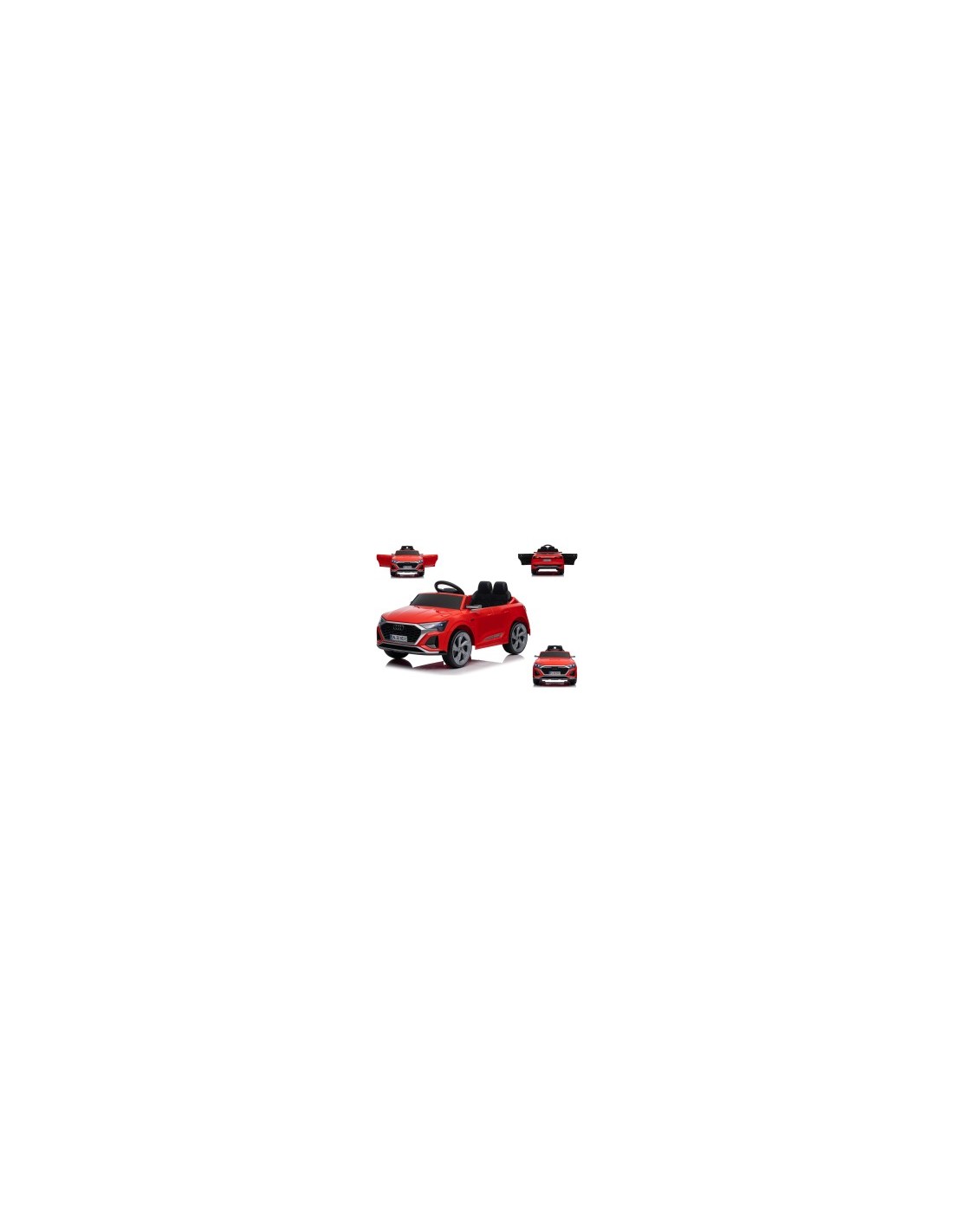 AUTO ELETTRICA CON TELECOMANDO, GIOCO BAMBINI AUDI SQ8 12V ROSSA