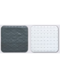 5five - piatto doccia antiscivolo in plastica 50x50 cm, colori assortiti