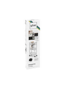 CARRELLO 174762I CON RUOTE 3P BIANCO su TreG Ingrosso