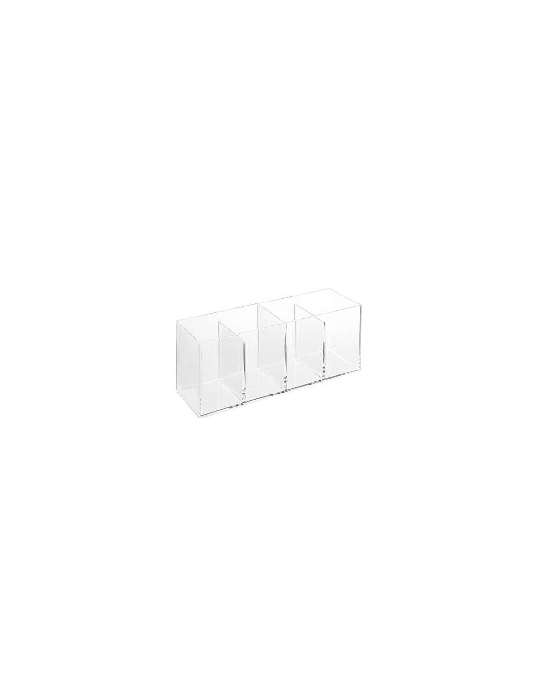 5five Organizer Selena 4 scomparti trasparente – Da tavolo