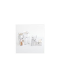 5five Organizzatore per cassetti Plastor 23,3 x 10,5 cm trasparente