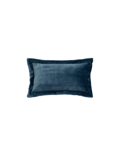 Cuscino in flanella blu Egeo 38 x 58 cm