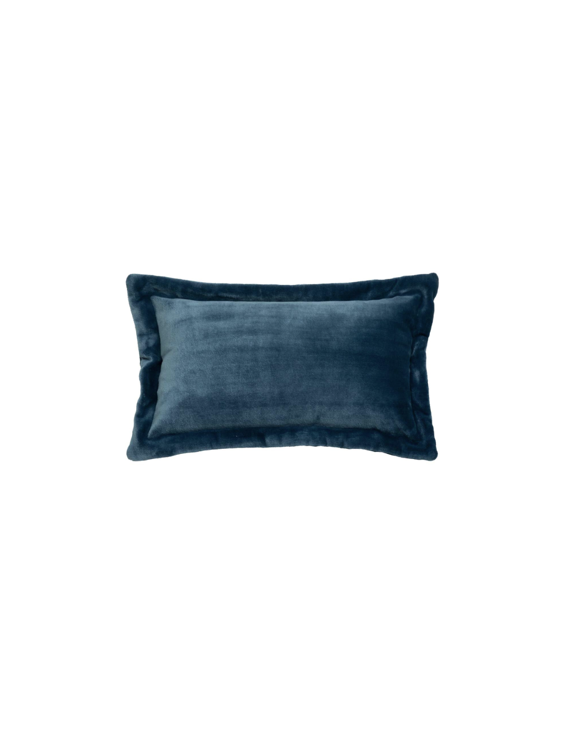 Cuscino in flanella blu Egeo 38 x 58 cm