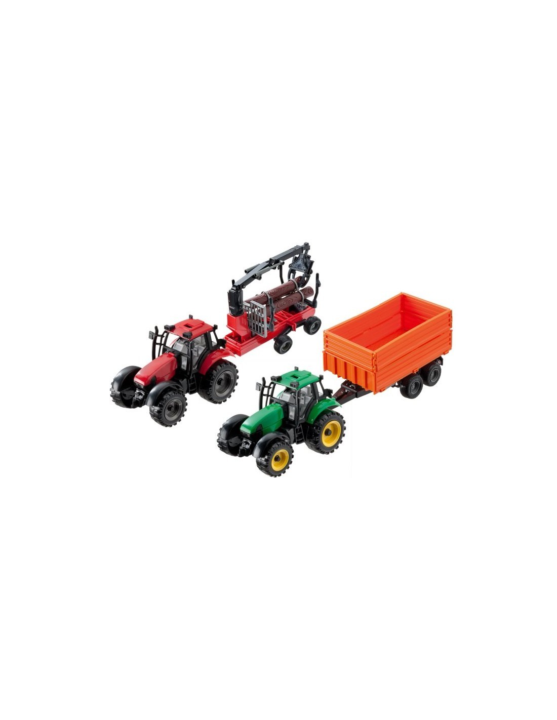 TRATTORE 61002 CON RIMORCHIO 1:27 su TreG Ingrosso