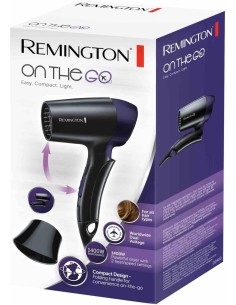 ASCIUGACAPELLI DA VIAGGIO PIEGHEVOLE 1400W D2400 REMINGTON su TreG ...