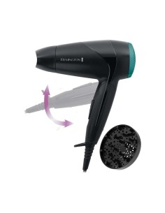 ASCIUGACAPELLI D1500 2000W DA VIAGGIO CON DIFFUSORE REMINGTON su Tr...