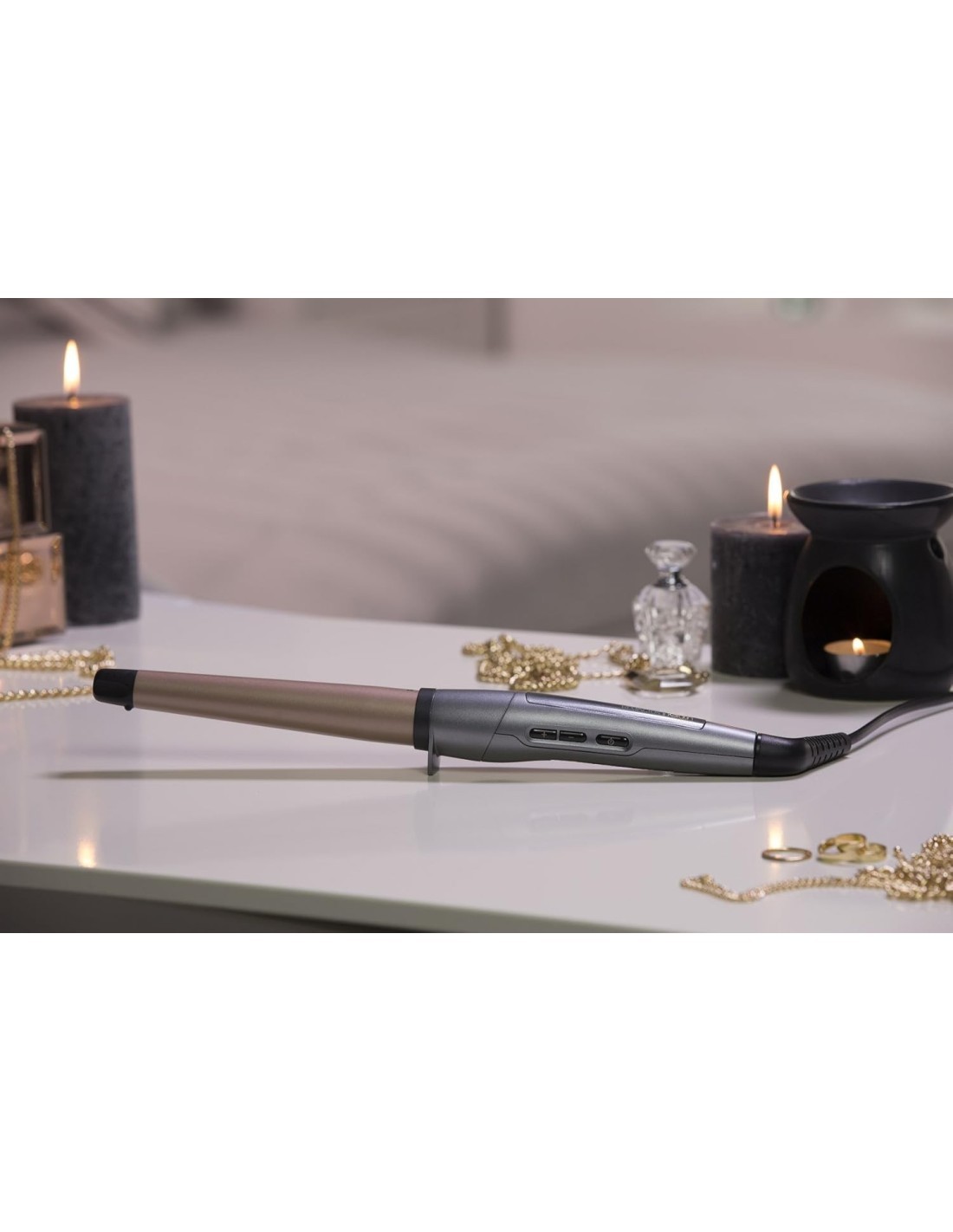 KERATIN PROTECT FERRO CONICO ARRICCIACAPELLI CI83V6 REMINGTON su Tr...