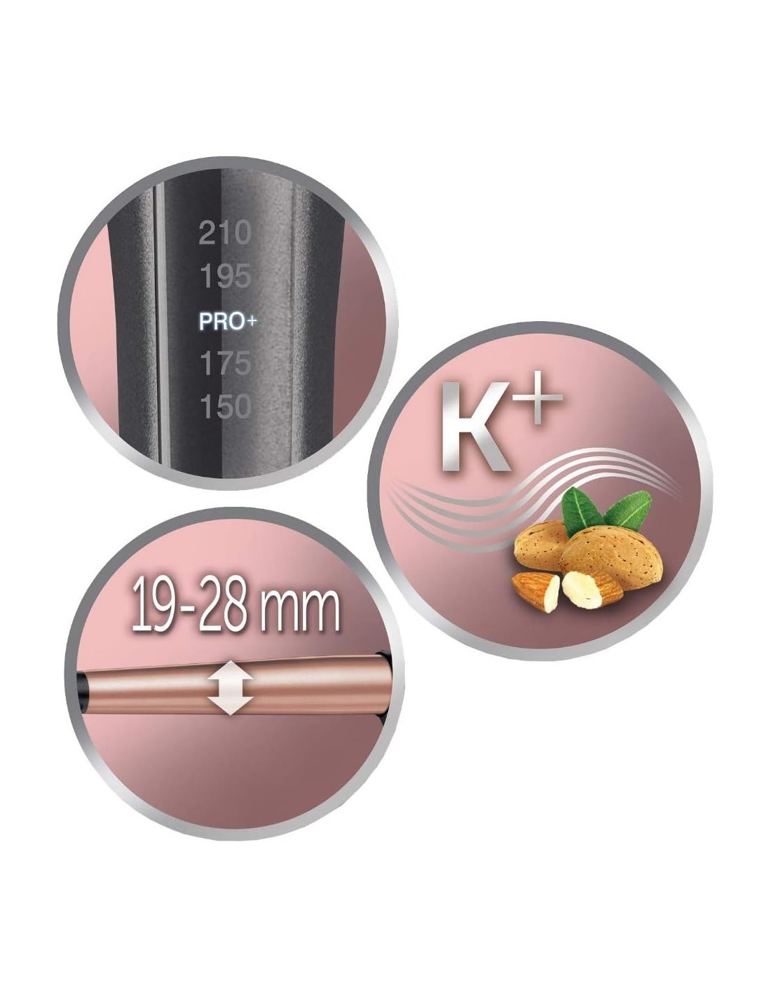 KERATIN PROTECT FERRO CONICO ARRICCIACAPELLI CI83V6 REMINGTON su Tr...